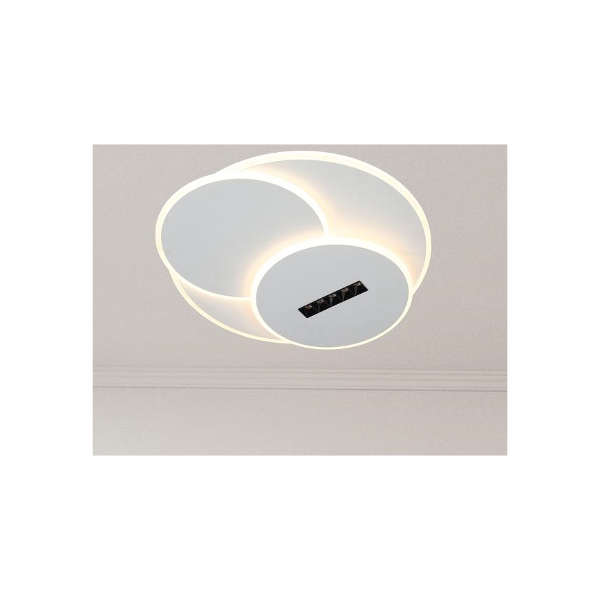 LED Dimmable φωτιστικό οροφής LED/90W/230V 3000-6500K λευκό + τηλεχειριστήριο