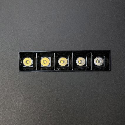 LED Dimmable φωτιστικό οροφής LED/95W/230V 3000-6500K μαύρο + τηλεχειριστήριο