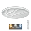 LED Dimmable φωτιστικό οροφής LIKA LED/60W/230V 2700-6500K διάμετρος 58 cm + τηλεχειριστήριο
