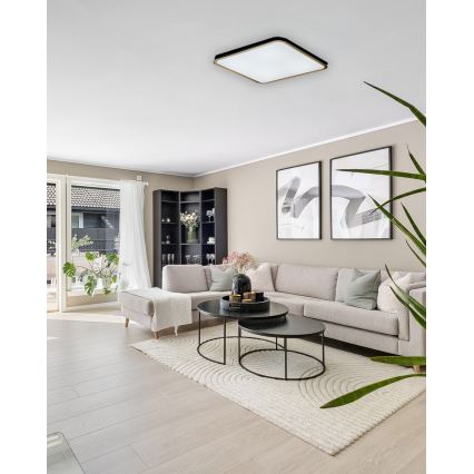 LED Dimmable φωτιστικό οροφής UNA LED/60W/230V 2700-6500K 50x50 cm + τηλεχειριστήριο