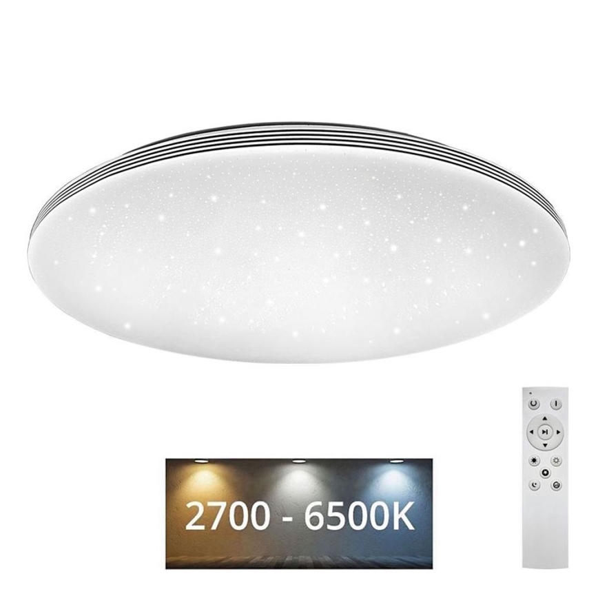 LED Dimmable φωτιστικό οροφής VENTA LED/60W/230V 2700-6500K διάμετρος 58 cm + τηλεχειριστήριο