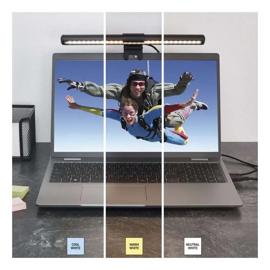 LED Dimmable φωτιστικό οθόνης αφής LED/5,6W/5V 30 cm CRI 95