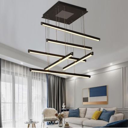 Led Dimmable κρεμαστό φωτιστικό οροφής LED/100W/230V 3000-6500K + τηλεχειριστήριο