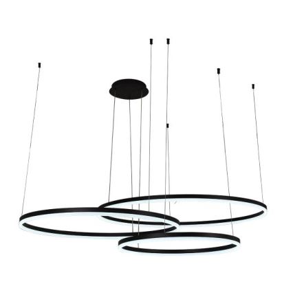 Led Dimmable κρεμαστό φωτιστικό οροφής LED/170W/230V 3000-6500K διάμετρος 100 cm + τηλεχειριστήριο
