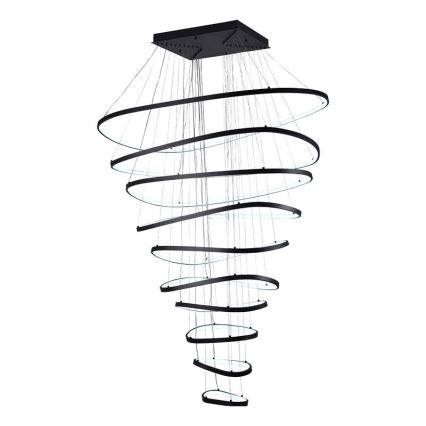 Led Dimmable κρεμαστό φωτιστικό οροφής LED/370W/230V 3000-6500K διάμετρος 100 cm + τηλεχειριστήριο