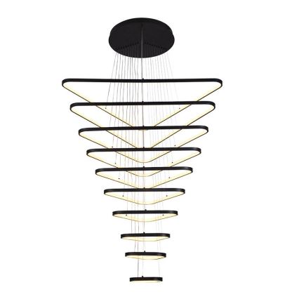 Led Dimmable κρεμαστό φωτιστικό οροφής LED/385W/230V 3000-6500K διάμετρος 100 cm + τηλεχειριστήριο