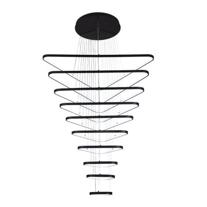 Led Dimmable κρεμαστό φωτιστικό οροφής LED/385W/230V 3000-6500K διάμετρος 100 cm + τηλεχειριστήριο