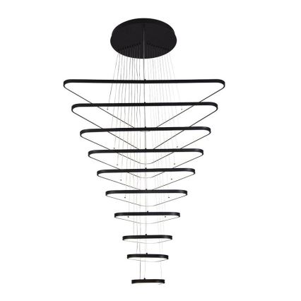 Led Dimmable κρεμαστό φωτιστικό οροφής LED/385W/230V 3000-6500K διάμετρος 100 cm + τηλεχειριστήριο