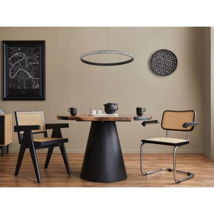 Led Dimmable κρεμαστό φωτιστικό οροφής LED/40W/230V 3000-6500K διάμετρος 60 cm + τηλεχειριστήριο