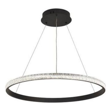 Led Dimmable κρεμαστό φωτιστικό οροφής LED/40W/230V 3000-6500K διάμετρος 60 cm + τηλεχειριστήριο