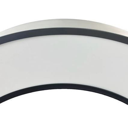 Led Dimmable κρεμαστό φωτιστικό οροφής LED/45W/230V 3000-6500K μαύρο + τηλεχειριστήριο