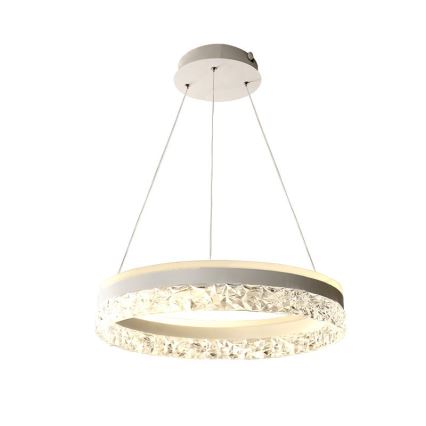 Led Dimmable κρεμαστό φωτιστικό οροφής LED/80W/230V 3000-6500K λευκό + τηλεχειριστήριο