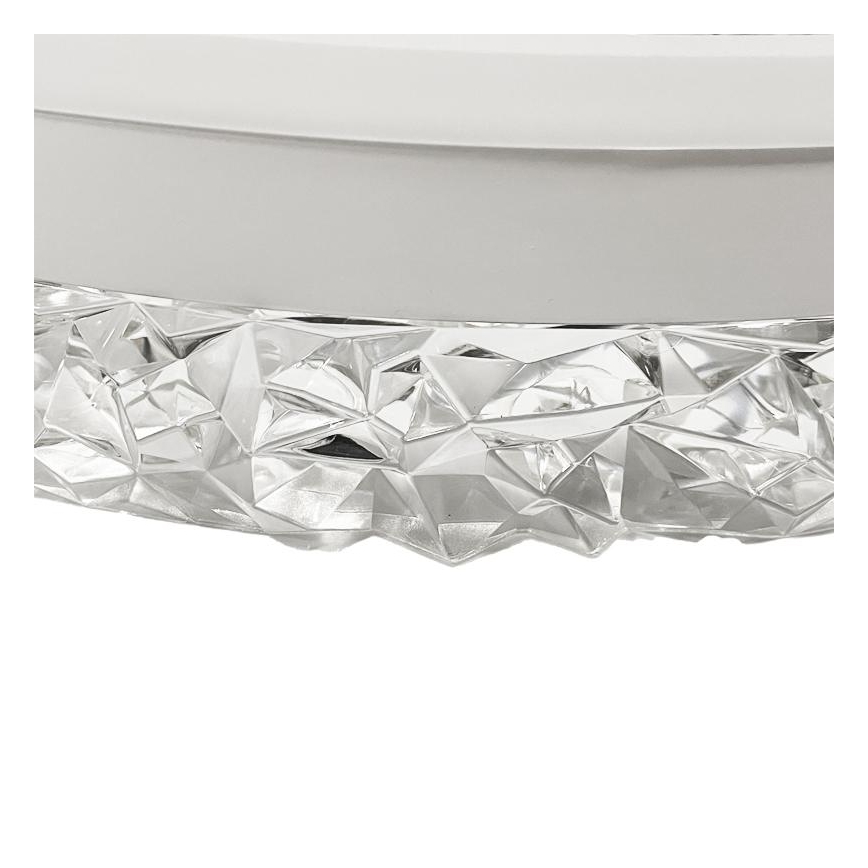 Led Dimmable κρεμαστό φωτιστικό οροφής LED/80W/230V 3000-6500K λευκό + τηλεχειριστήριο