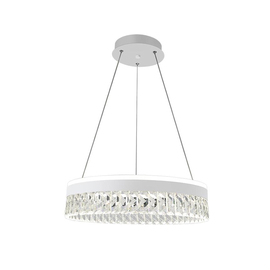 LED Dimming κρύσταλλο πολύφωτο on a string LED/90W/230V 3000-6500K λευκό + τηλεχειριστήριο