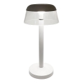 LED Dimmable επαναφορτιζόμενο επιτραπέζιο φωτιστικό αφής LED/3W/5V 3000-6000K 1800 mAh λευκό