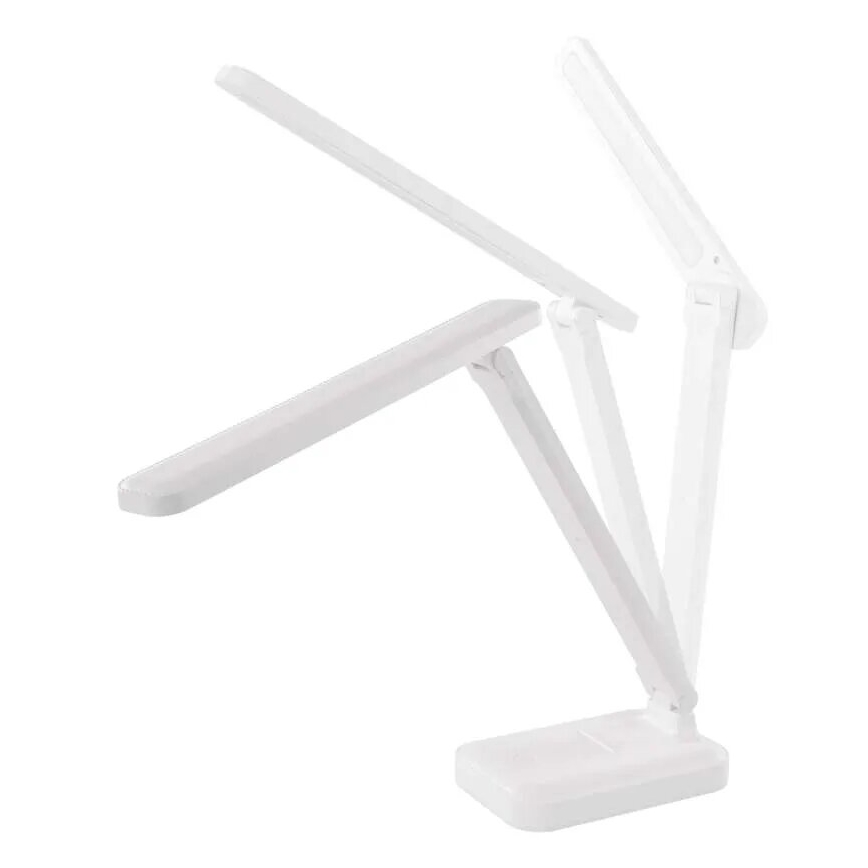 LED Dimmable επαναφορτιζόμενο επιτραπέζιο φωτιστικό	 LED/5W/3,7V 3000K/4000K/6500K 800mAh λευκό