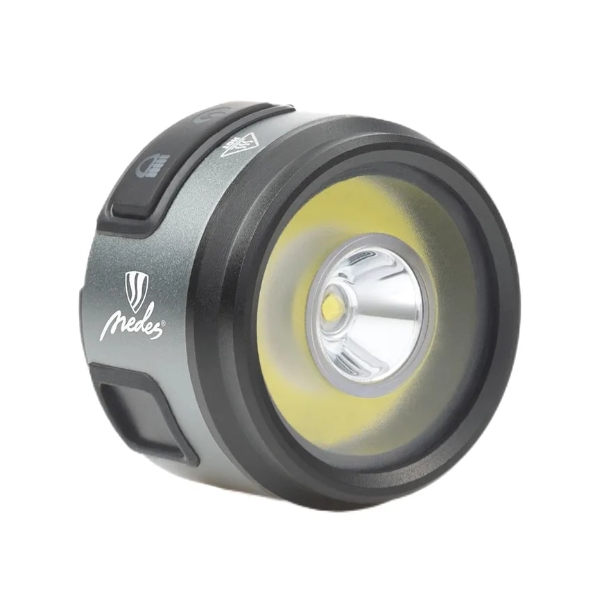 LED Dimmable επαναφορτιζόμενος φακός κεφαλής LED/8W/5V IP42 210 lm 800 mAh
