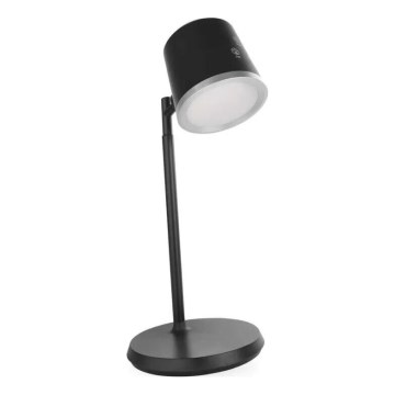 LED Dimmable επαναφορτιζόμενο επιτραπέζιο φωτιστικό	 4σε1 LED/6W/3,7V 3000K/4000K/6500K 1500mAh μαύρο