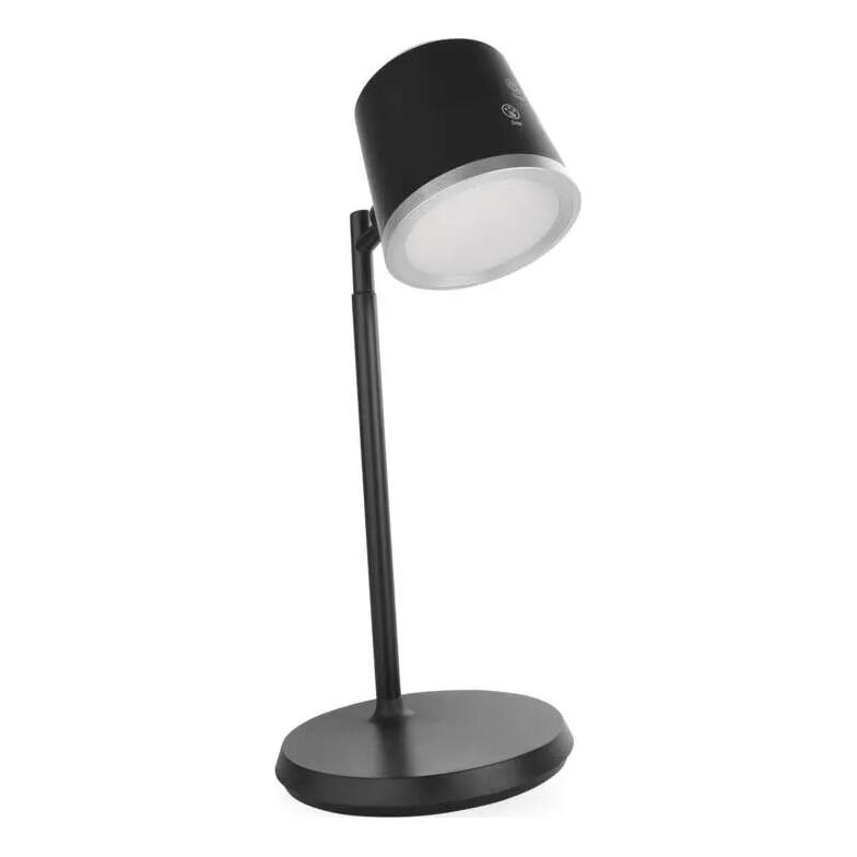 LED Dimmable επαναφορτιζόμενο επιτραπέζιο φωτιστικό	 4σε1 LED/6W/3,7V 3000K/4000K/6500K 1500mAh μαύρο