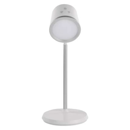 LED Dimmable επαναφορτιζόμενο επιτραπέζιο φωτιστικό	 4σε1 LED/6W/3,7V 3000K/4000K/6500K 1500mAh λευκό