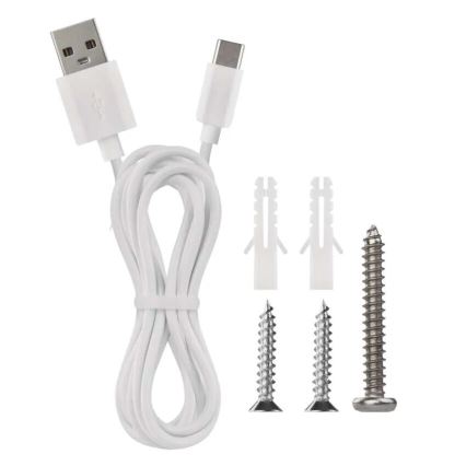 LED Dimmable επαναφορτιζόμενο επιτραπέζιο φωτιστικό	 4σε1 LED/6W/3,7V 3000K/4000K/6500K 1500mAh λευκό