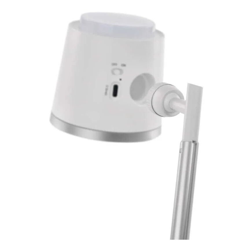LED Dimmable επαναφορτιζόμενο επιτραπέζιο φωτιστικό	 4σε1 LED/6W/3,7V 3000K/4000K/6500K 1500mAh λευκό