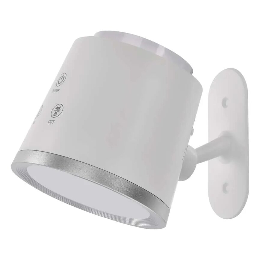 LED Dimmable επαναφορτιζόμενο επιτραπέζιο φωτιστικό	 4σε1 LED/6W/3,7V 3000K/4000K/6500K 1500mAh λευκό