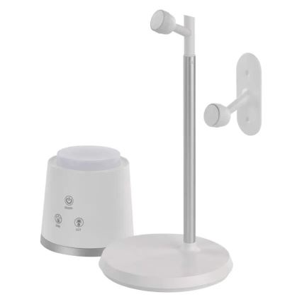 LED Dimmable επαναφορτιζόμενο επιτραπέζιο φωτιστικό	 4σε1 LED/6W/3,7V 3000K/4000K/6500K 1500mAh λευκό