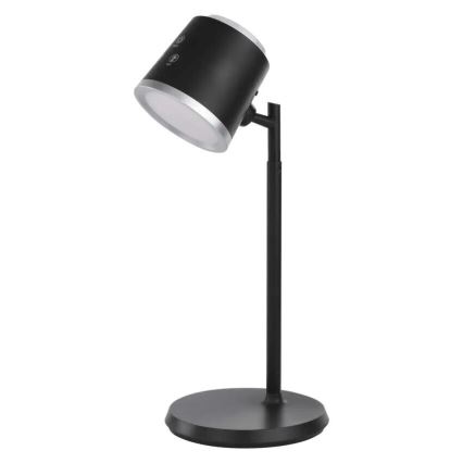 LED Dimmable επαναφορτιζόμενο επιτραπέζιο φωτιστικό	 4σε1 LED/6W/3,7V 3000K/4000K/6500K 1500mAh μαύρο