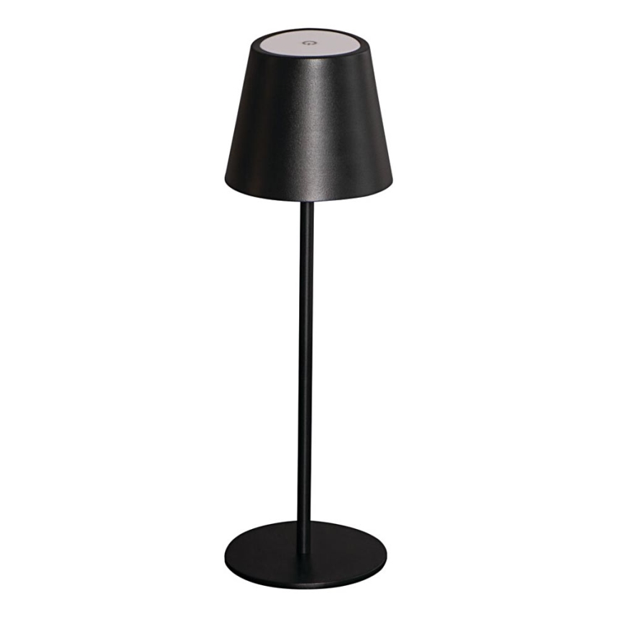 LED Dimmable επαναφορτιζόμενο επιτραπέζιο φωτιστικό	 INITA LED/1,2W/1800 mAh IP54 μαύρο