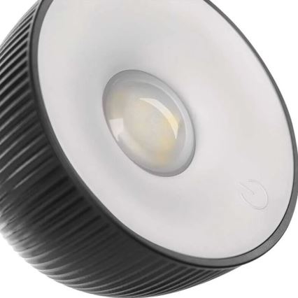 LED Dimmable επαναφορτιζόμενο επιτραπέζιο φωτιστικό	 magnetic 4σε1 LED/4,2W/3,7V 4000K 1200mAh μαύρο