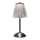 LED Dimmable επαναφορτιζόμενο επιτραπέζιο φωτιστικό αφής LED/2,4W/5V 3000-6000K 1800 mAh γυαλιστερό χρώμιο