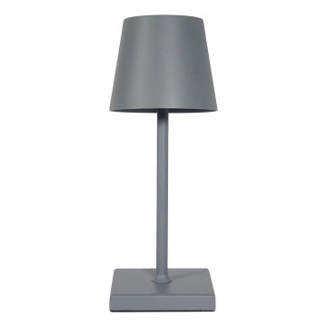 LED Dimmable επαναφορτιζόμενο επιτραπέζιο φωτιστικό αφής LED/3,5W/5V 5200mAh γκρι