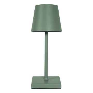 LED Dimmable επαναφορτιζόμενο επιτραπέζιο φωτιστικό αφής LED/3,5W/5V 5200mAh πράσινο