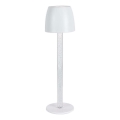 LED Dimmable επαναφορτιζόμενο επιτραπέζιο φωτιστικό αφής LED/3W/5V 3000K 1800 mAh λευκό