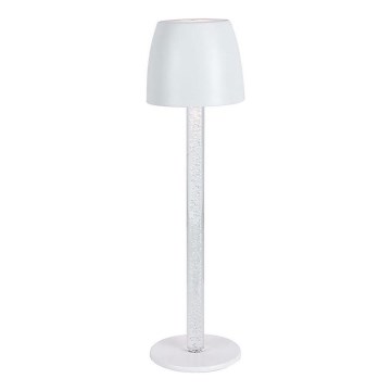 LED Dimmable επαναφορτιζόμενο επιτραπέζιο φωτιστικό αφής LED/3W/5V 3000K 1800 mAh λευκό