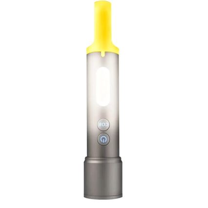 LED Dimmable επαναφορτιζόμενος φακός LED/10W/5V IPX4 1200 mAh 650 lm