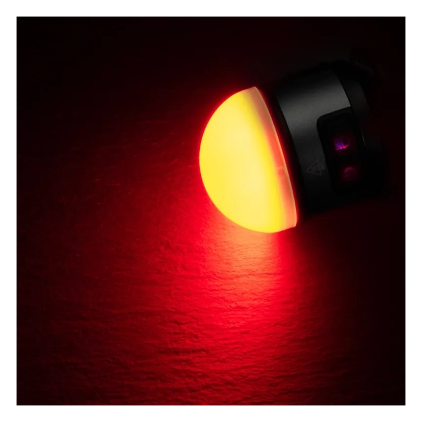 LED Dimmable επαναφορτιζόμενος φακός κεφαλής LED/8W/5V IP42 210 lm 800 mAh