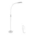 LED Dimmable επιδαπέδια λάμπα LED/9W/24V λευκό + τηλεχειριστήριο