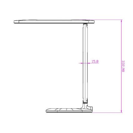 LED Dimmable επιτραπέζια λάμπα αφής NAOMI LED/5W/230V 3000-6500K