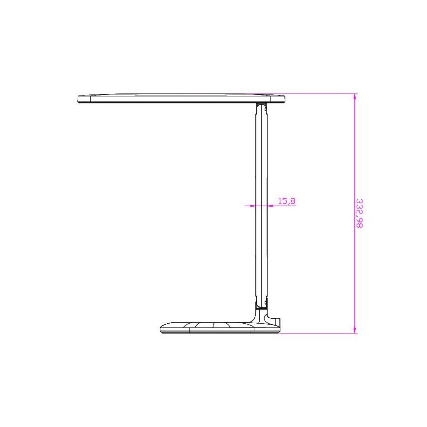 LED Dimmable επιτραπέζια λάμπα αφής NAOMI LED/5W/230V 3000-6500K