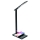 LED Dimmable επιτραπέζια λάμπα αφής με ασύρματη φόρτιση JOY LED/6W/230V + USB μαύρο