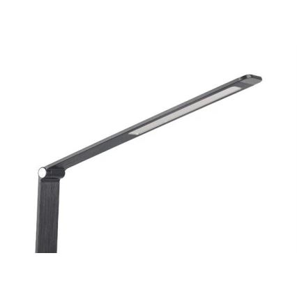 LED Dimmable επιτραπέζιο φωτιστικό με USB LED/7W/230V 3000K/4000K/5500K μαύρο
