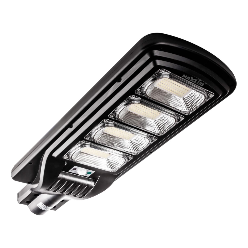LED Dimmable ηλιακό φωτιστικό δρόμου με αισθητήρα LED/240W/6V 11000 mAh 6500K IP65 μαύρο + τηλεχειριστήριο