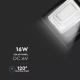 LED Dimmable ηλιακός προβολέας LED/16W/3,2V 6000K IP65 + τηλεχειριστήριο
