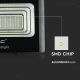 LED Dimmable ηλιακός προβολέας LED/20W/6,4V 4000K IP65 + τηλεχειριστήριο