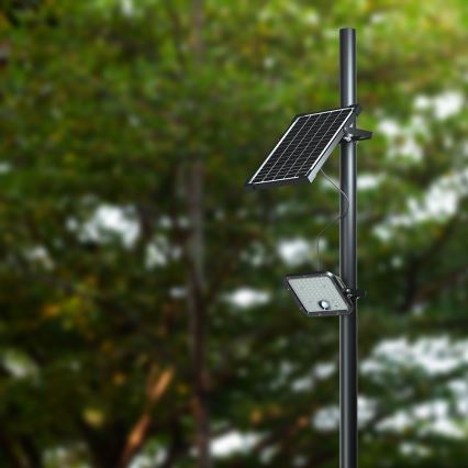 LED Dimming solar προβολέας με αισθητήρα LED/10W/3,7V 4000/6000K IP65 + τηλεχειριστήριο