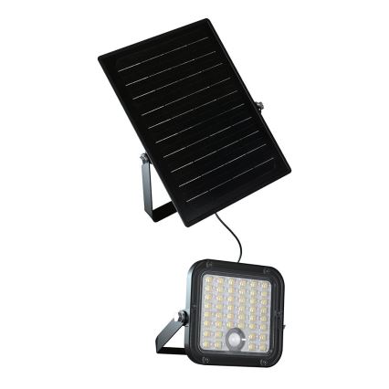 LED Dimming solar προβολέας με αισθητήρα LED/10W/3,7V 4000/6000K IP65 + τηλεχειριστήριο