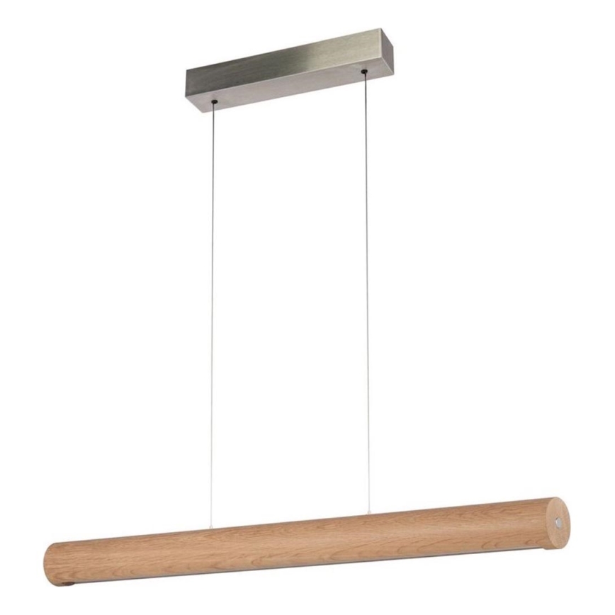 Led Dimmable κρεμαστό φωτιστικό οροφής CONOR LED/34,5W/230V δρυς