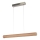 Led Dimmable κρεμαστό φωτιστικό οροφής CONOR LED/34,5W/230V δρυς